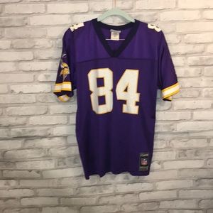 Reebok Mn Viking Jersey Randy Moss kids sz L
